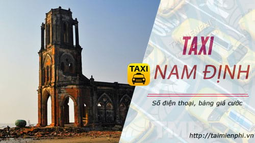 Taxi Nam Định, số điện thoại, bảng giá
