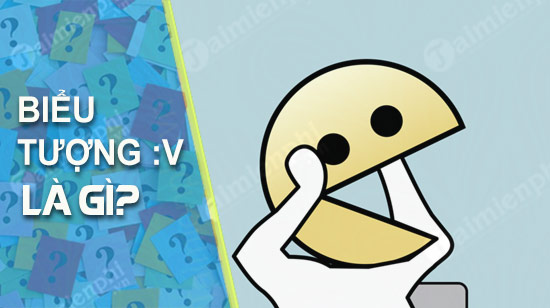 [TaiMienPhi.Vn] :v là gì? Biểu tượng cảm xúc :v, icon pacman facebook