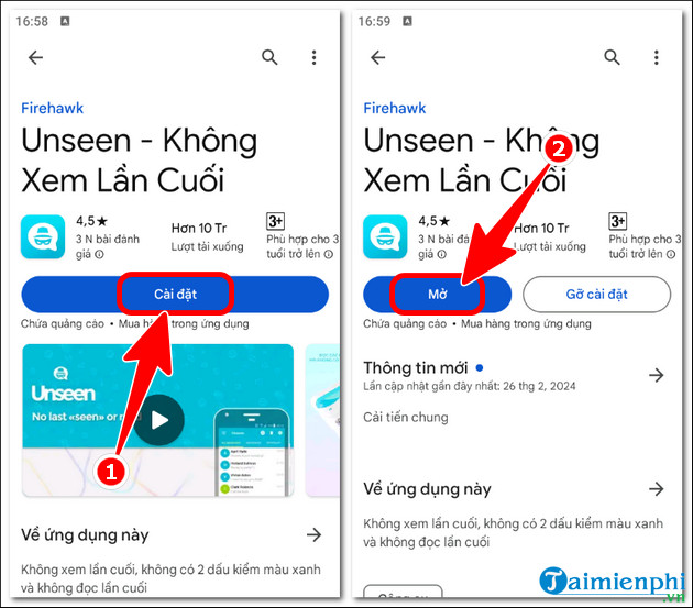 cach xem tin nhan messenger da thu hoi tren android