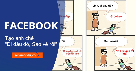 cach tao anh che di dau do sao ve roi tren facebook