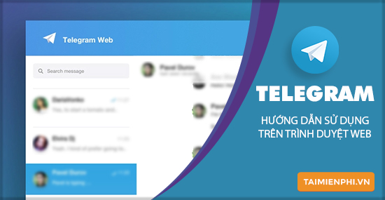 Hướng dẫn sử dụng Telegram bản Web