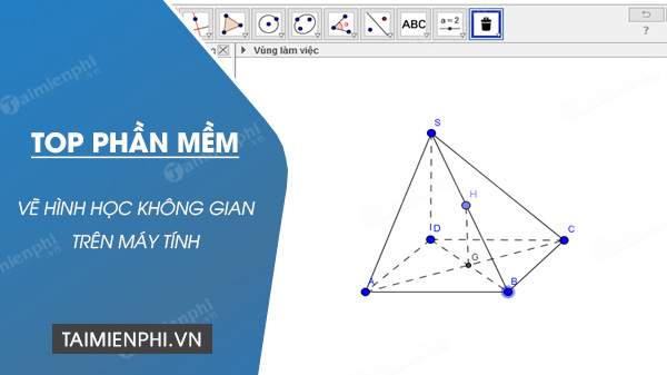 App app vẽ hình học không gian trên điện thoại chuyên nghiệp và dễ sử dụng