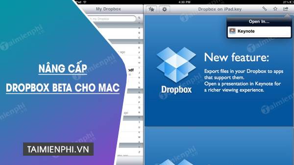 dropbox beta cho mac ho tro kha nang dong bo hoa desktop 1