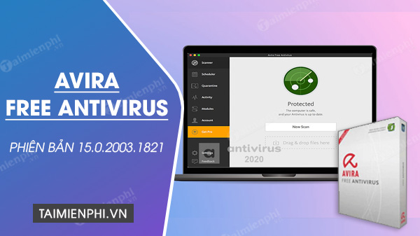 Phien ban Avira Free Antivirus 15.0.2003.1821 moi nhat
