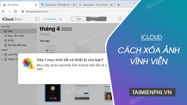 Hướng Dẫn Xoá Ảnh Sao Lưu Trên Icloud, Giải Phóng Dung Lượng Icloud