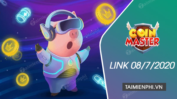 link free spin coin master free ngay 8 7 2020