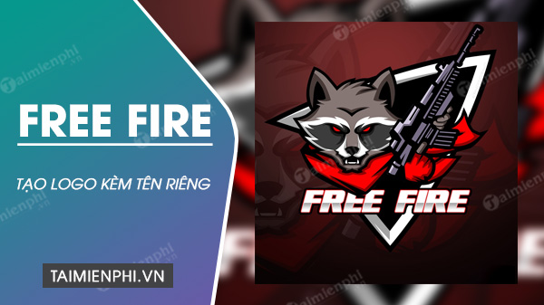 I have a free fire logo with my name rieng