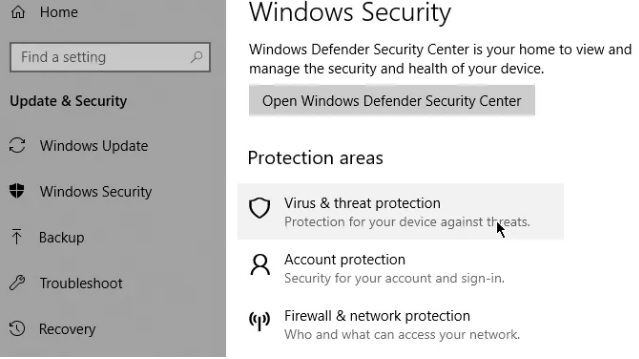 cach quet malware tren windows 10