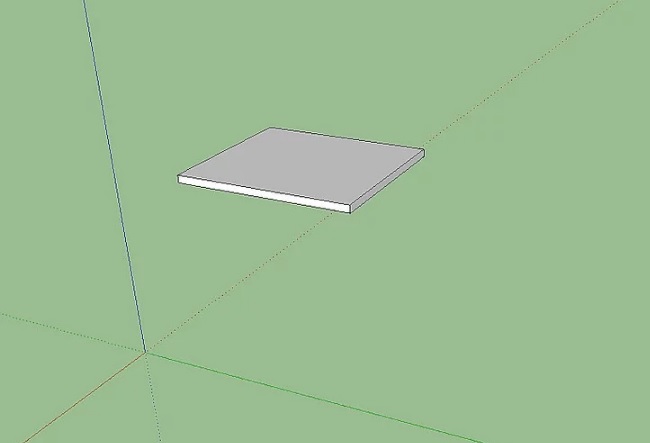 I say that in sketchup