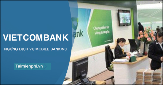 cach ngung dich vu mobile banking cua vietcombank