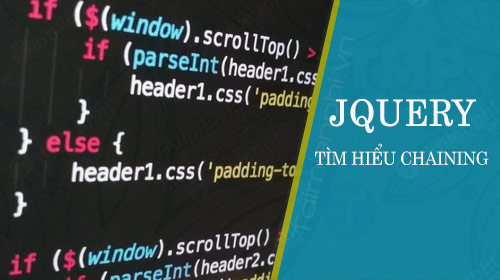 chaining trong jquery
