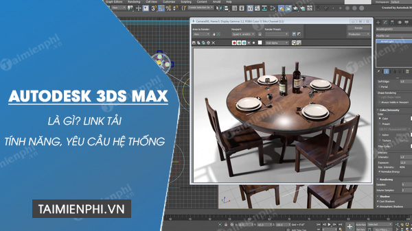 Link tải Autodesk 3ds Max 2020