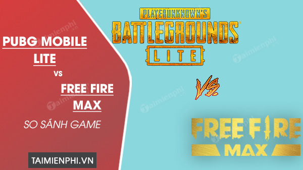 pubg mobile lite vs free fire max