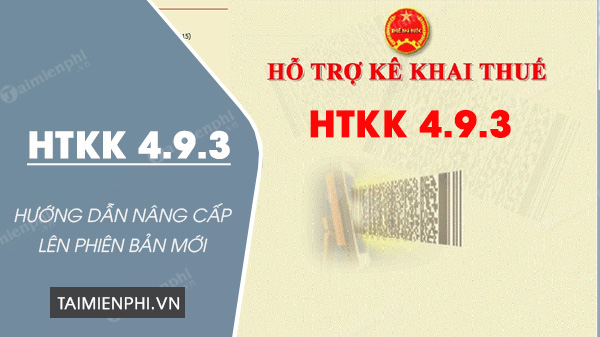 Nang cap len HTKK 4.9.3