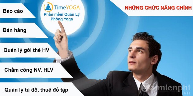 Phần mềm quản lý phòng Yoga số 1 Việt Nam