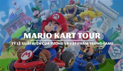 Mức độ hiếm của nhân vật và Kart trong Mario Kart Tour