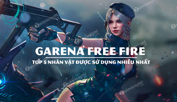 Top users with the most use of space in garena free fire