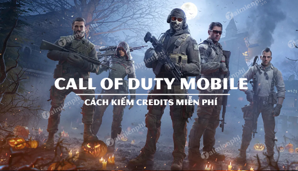 cach kiem credits call of duty mobile mien phi