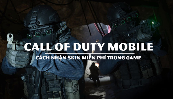 cach nhan free skin call of duty mobile