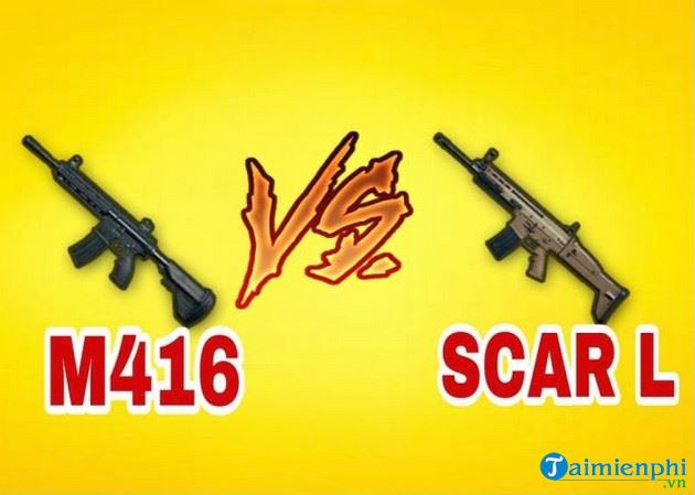 So sánh M416 vs Scar-L PUBG Mobile, súng nào tốt hơn ?
