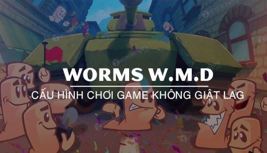 worms wmd game screen on pc