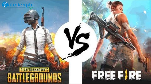 pubg mobile vs free fire game nao choi muot tren android cap thap