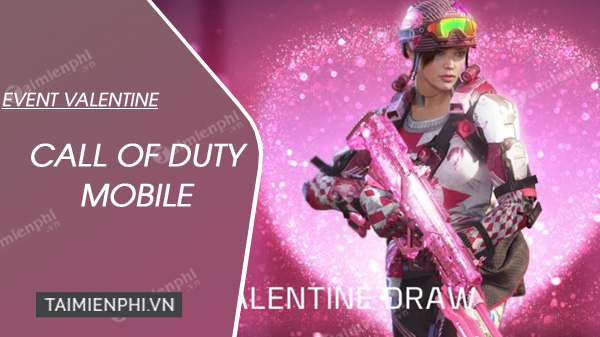 huong dan event valentine call of duty mobile