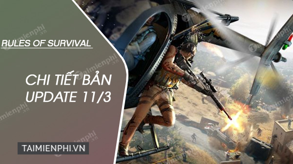 Did you update the rules of survival 11 3 out on Valentine's Day?