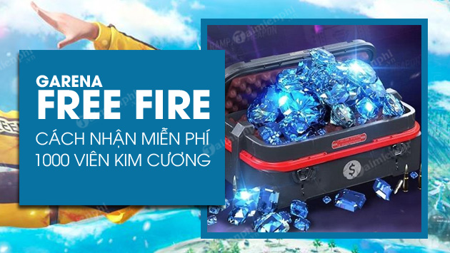 cach nhan 1000 kim cuong free fire thang 11 2021
