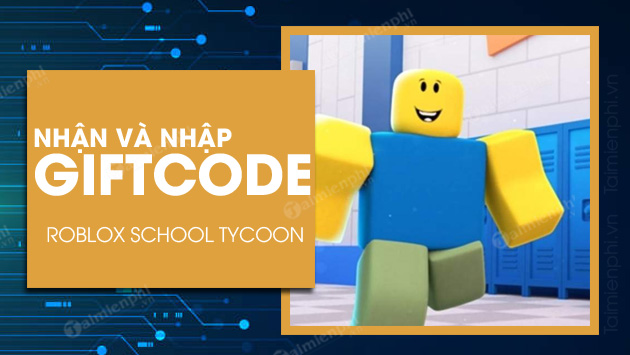 code roblox school tycoon