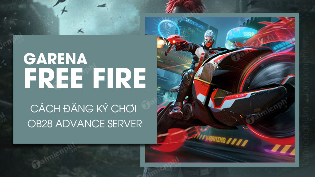 how to sign up for free fire ob28 advance server