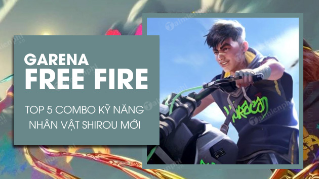 top 5 combos kyng shirou in free fire