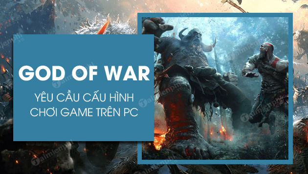 Hình ảnh game God of War cho PC