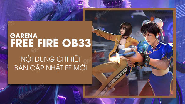 chi tiet ban update free fire ob33