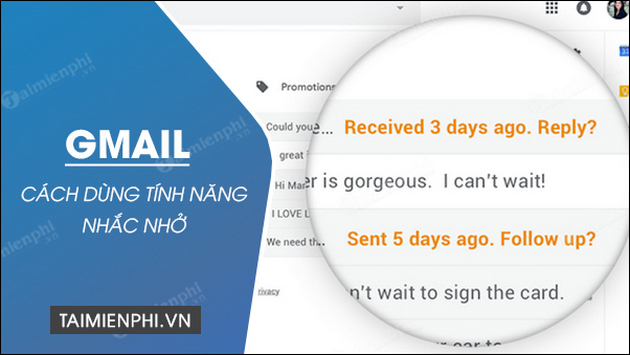 cach dung tinh nang nhac nho tren gmail