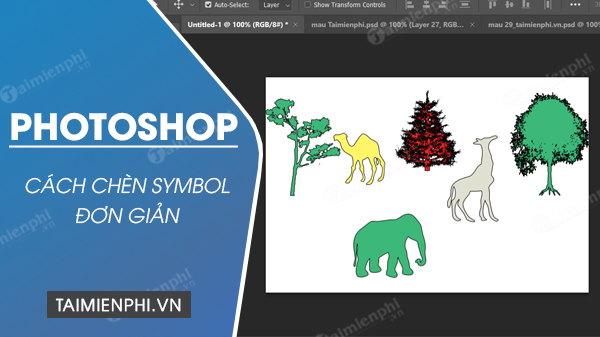 Cách chèn Symbol trong Photoshop nhanh chóng, dễ dàng