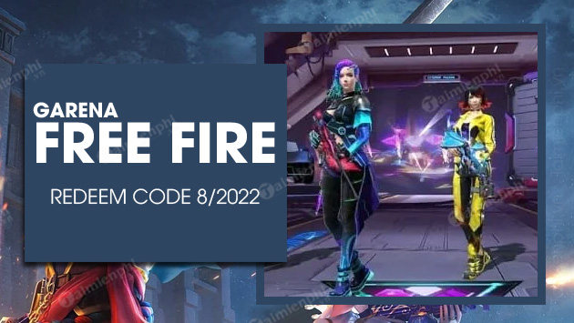 code free fire thang 8 2022
