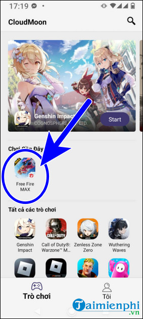 cach choi free fire max truc tuyen khong can cai 2