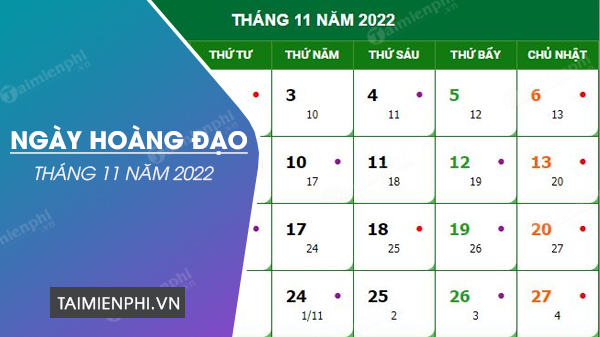 Hwang Dao Thang 11 Nam năm 2022