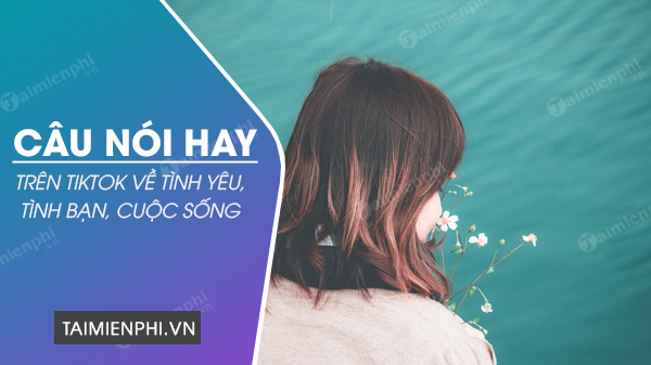 Nhung cau noi hay tren TikTok