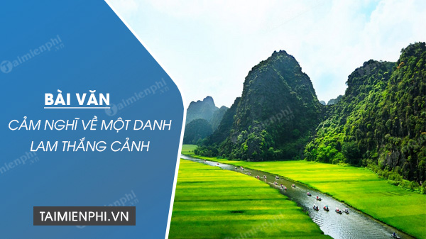 cam nghi ve mot danh lam thang canh