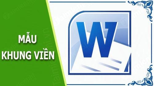 Tổng hợp mẫu khung viền đẹp cho Word