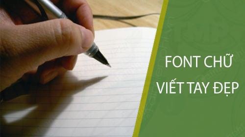 Tổng hợp Font chữ viết tay đẹp tiếng Việt, Việt hóa 0