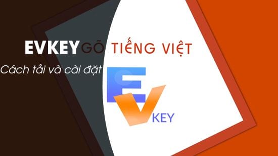 tai va cai evkey go tieng viet tren may tinh