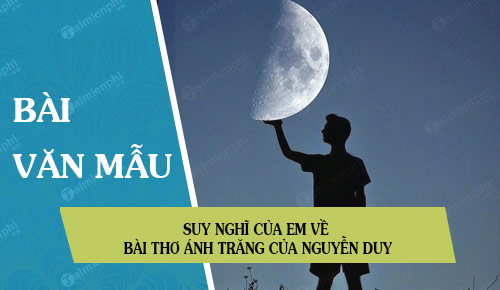 Suy nghĩ của em về bài thơ Ánh trăng của Nguyễn Duy