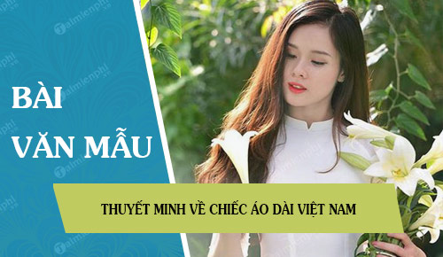 Thuyết minh về chiếc áo dài Việt Nam