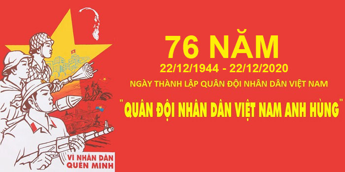 loi chuc ngay 22 12 thanh lap quan doi nhan dan viet nam