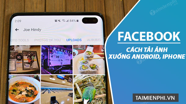 cach tai facebook ve dien thoai android iphone