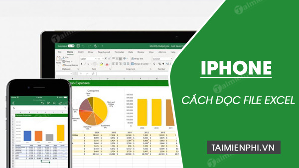 mo excel tren iphone