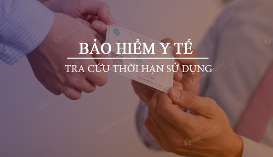 huong dan tra cuu thoi han su dung cua the bhyt